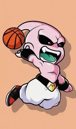 Buu cute Basket Ball #dbz #cute #buu