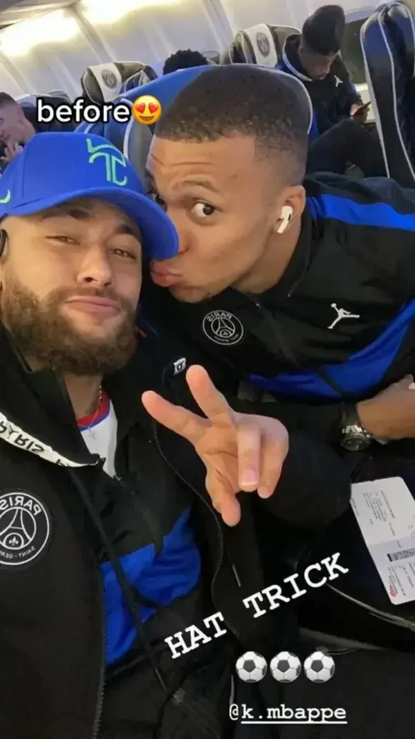 mbappe y neymar miss them 😭