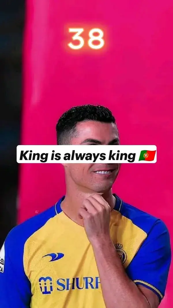 King is always king 🇵🇹