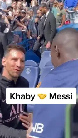 Khaby Lame meets Lionel Messi