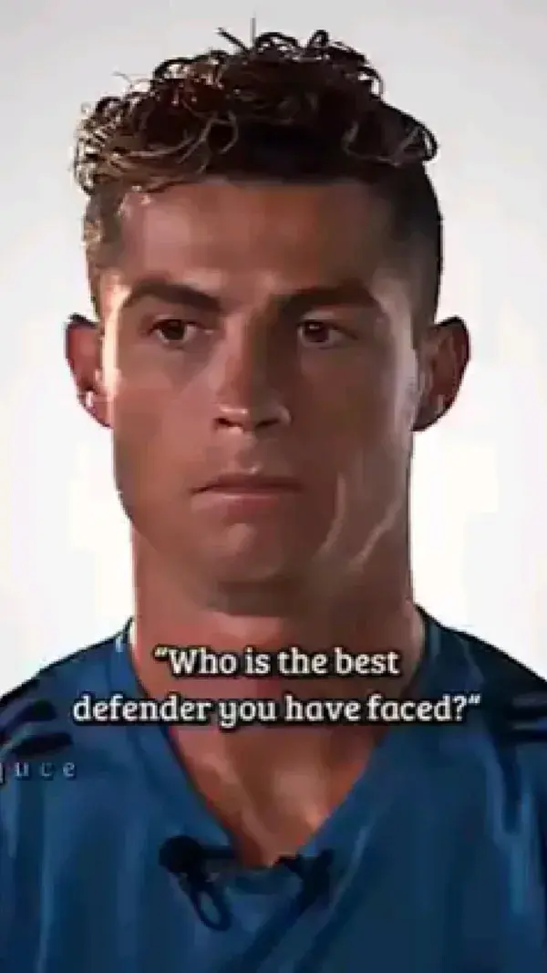 Cristiano Ronaldo names Best Defender he's ever faced