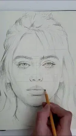 Beautiful Lady Art using Pencil - Best Art