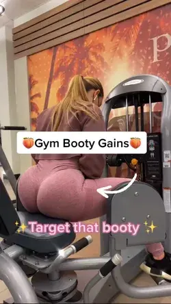 🍑 Gym Booty Gains 🍑