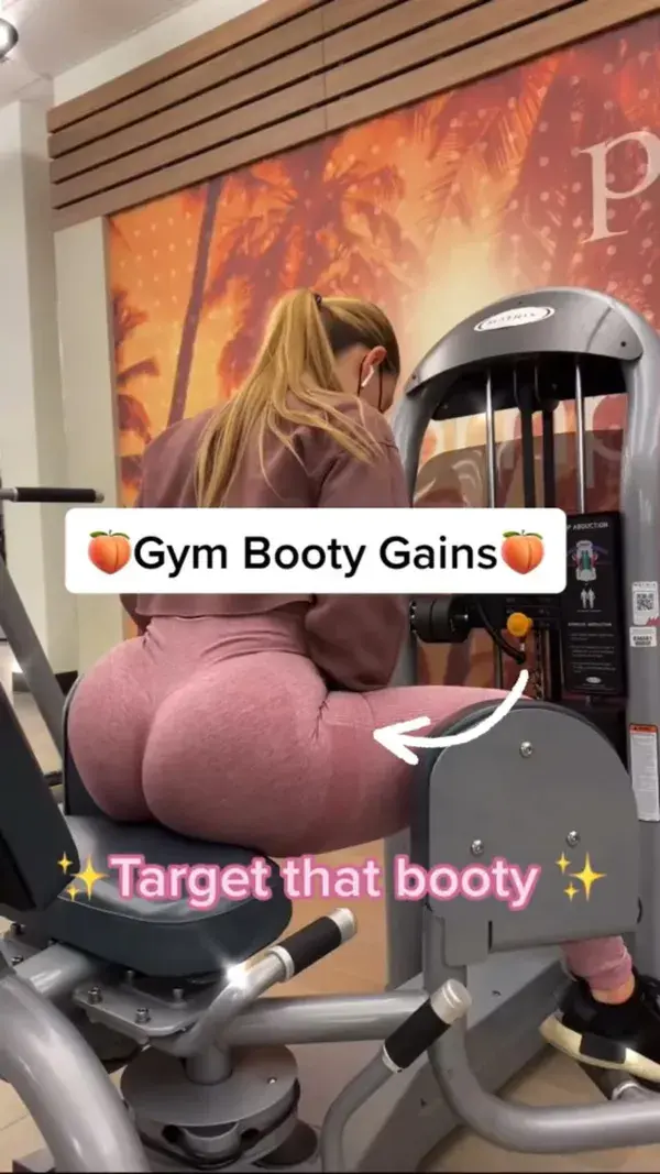 🍑 Gym Booty Gains 🍑