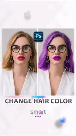 Change hair color in Ps