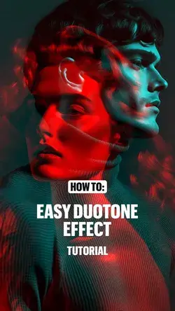 Graphic Design Tip: how to easily achieve a duotone effect in your images