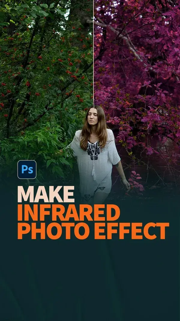 Make Infrared Photo Effect In Photoshop