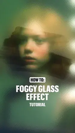 Graphic Design Tip: How to make a Foggy Glass Effect in a few easy steps