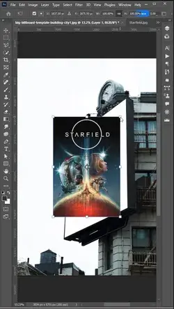 Make Billboard Mockup in Photoshop