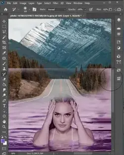 Photoshop Trick - Blend Images in Photoshop _ #Shorts #photoshoptutorial