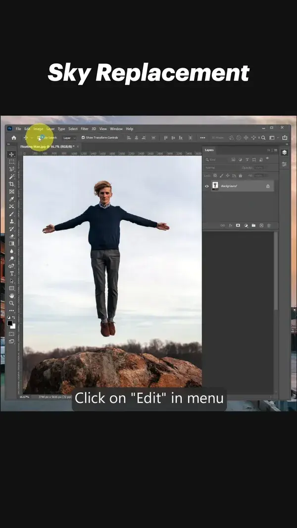 How to Replace a Sky in Photoshop?