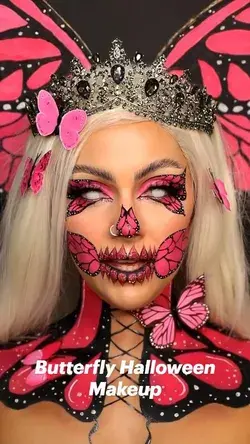 Butterfly Halloween Makeup