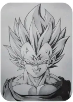 Drawing of Goku