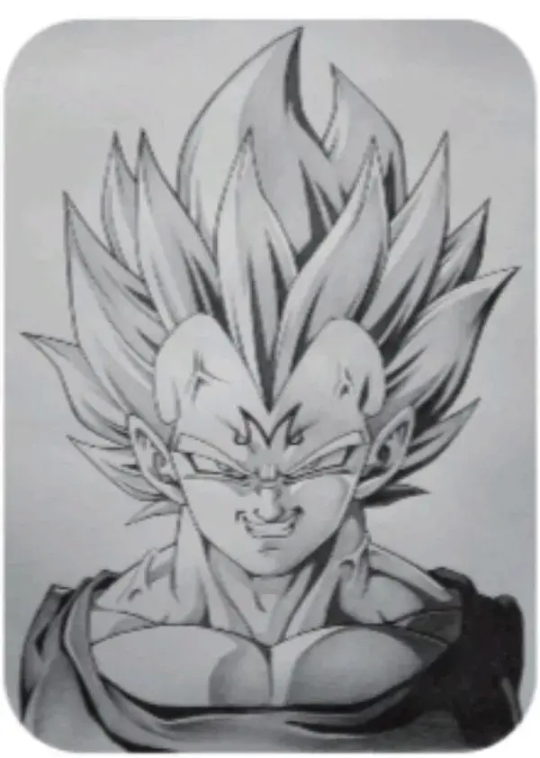 Drawing of Goku