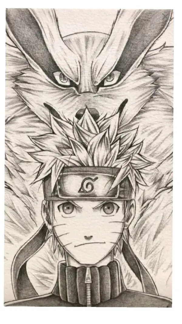 Naruto wth kurama