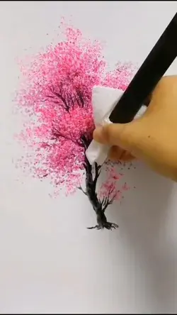 drawing technique amazing [Video] | Painting art lesson, Flower art, Painting art projects