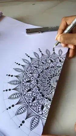 Half Mandala ✨