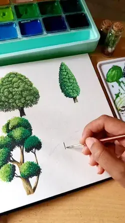 Tree Painting Series