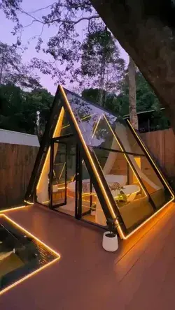 Luxury Tent Home with Pool