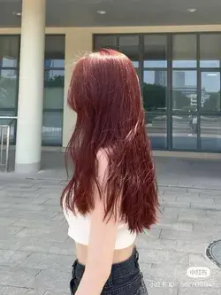 Red brown hair