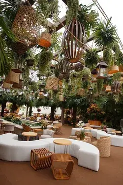 Garden restaurant design