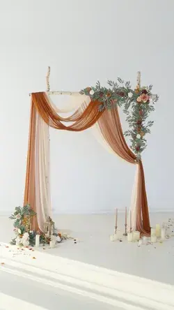 How to DIY Terracotta Wedding Arch Decor