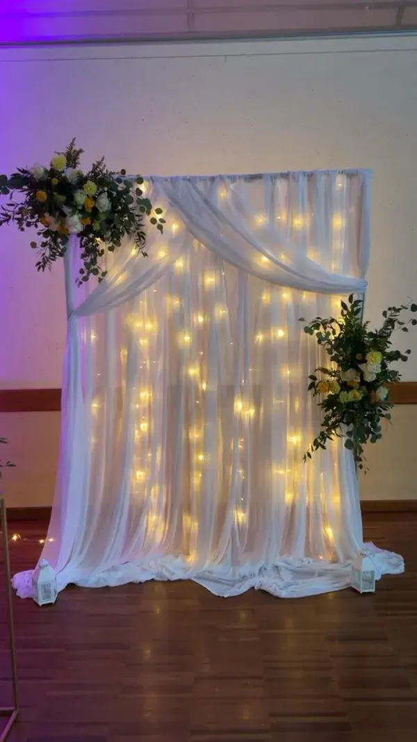 Wedding Backdrop by Mireille Bernardo