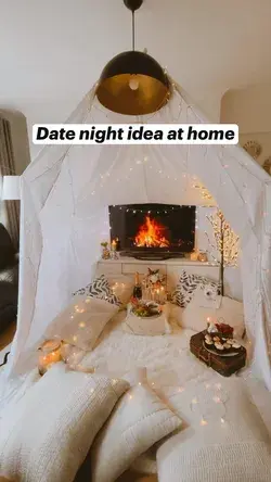 Date night idea at home