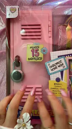 Kawaii mini locker! Room deco