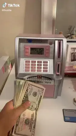 pink atm machine