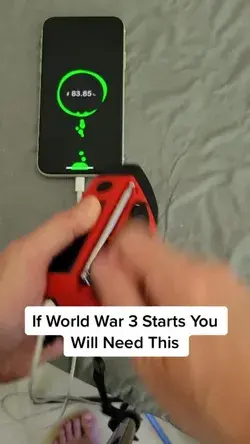 Emergency phone charger