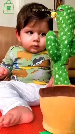 don't miss it 😂FUNNY | BABY      | DANCING  CACTUS  | FUNNY VIDEO | CRAZY THING
