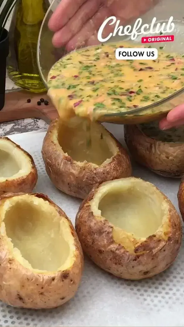 Cheese Potato Boat