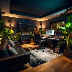 Indoor home studio
