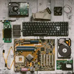 &quot;Broken Computer Parts&quot; by Stocksy Contributor &quot;B Krokodil&quot; - Stocksy