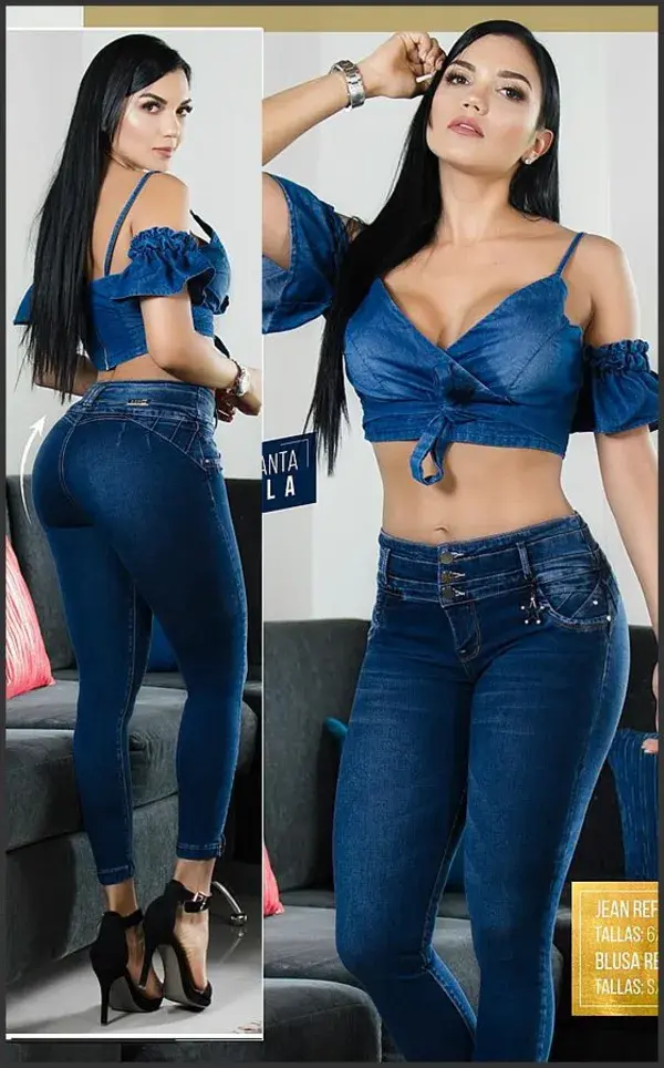 Jeans Colombianos Levanta Cola