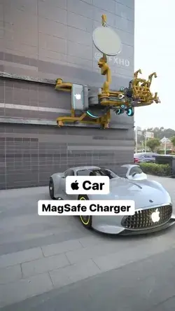 Charging apple car 😯🔥