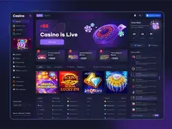 Crypto - Casino interface