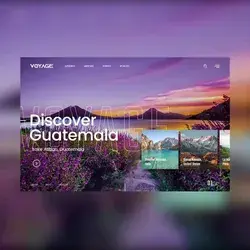 Nature Website design