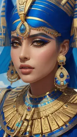 Egyptian princess AI creation