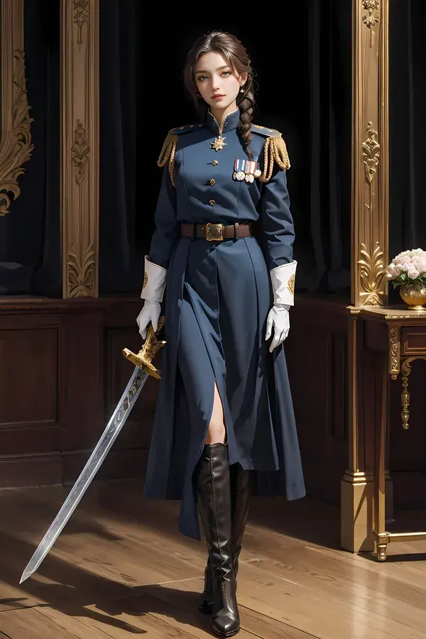 Millitary Uniform Style  0021