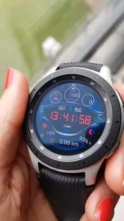 Digital watch face SPEED 2 by Watch Base