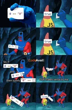 Timeless JavaScript quirks.