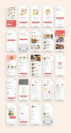 Restaurant UI Design | UI UX | UX Research | Mobile app