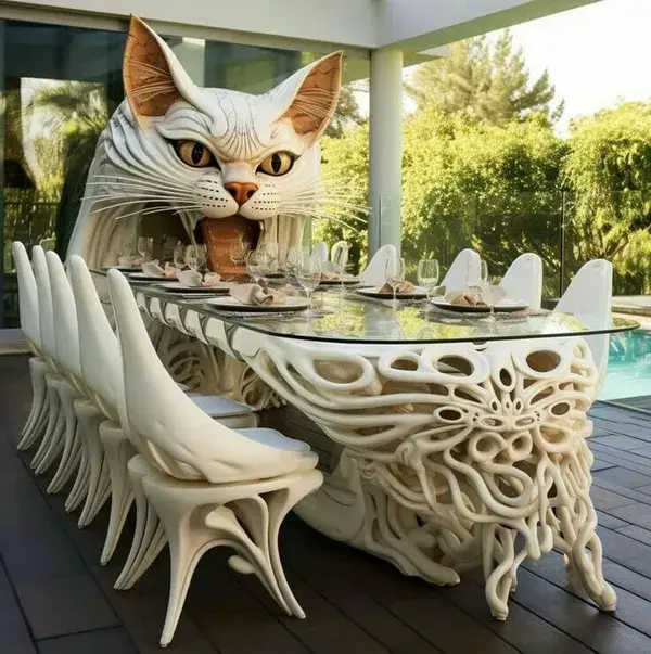 Outdoor dining idea