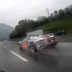 Lamborghini Highway Drive