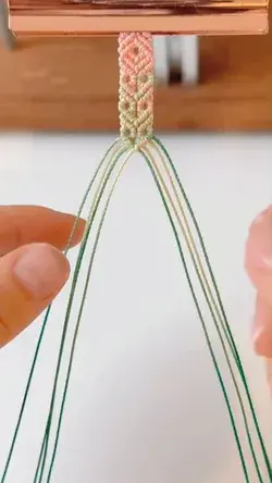 Ruyi bracelet slow motion making tutorial#diy#weaving