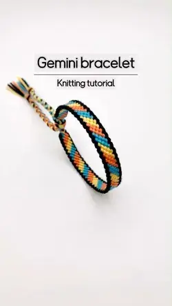 Gemini hand rope weaving method