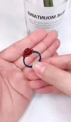 Handicraft Artistic Ring Making 💍