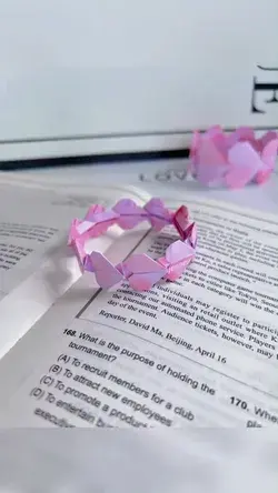 love bracelet origami
